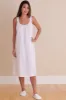 Meghan White Cotton Nightgown sold by Jacaranda Living