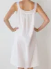Meghan White Cotton Nightgown sold by Jacaranda Living