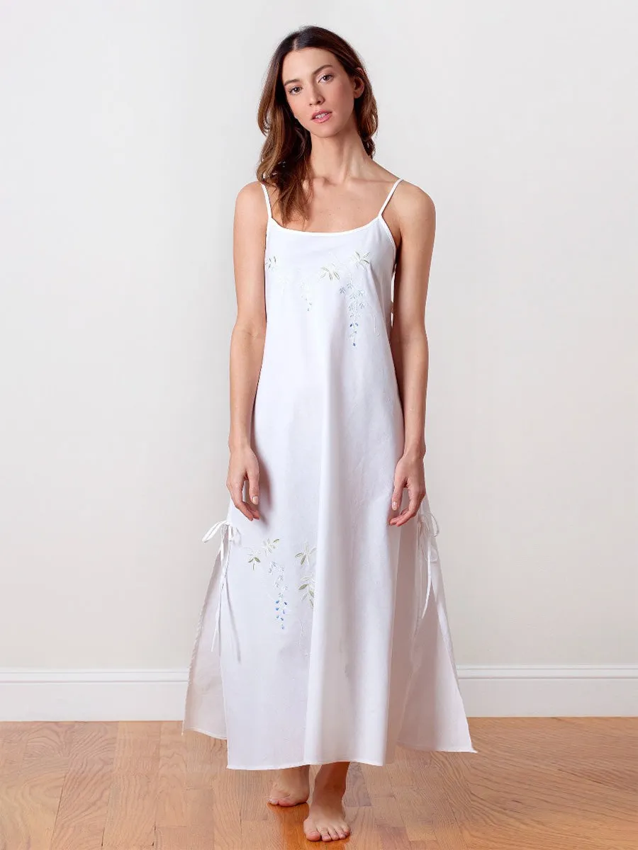 Jane White Cotton Nightgown sold by Jacaranda Living product image thumbnail 3