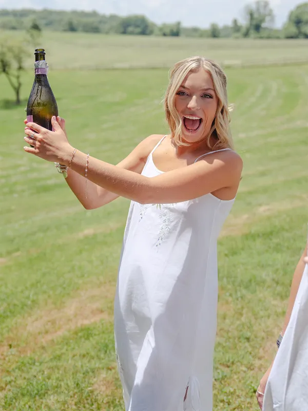 Jane White Cotton Nightgown sold by Jacaranda Living