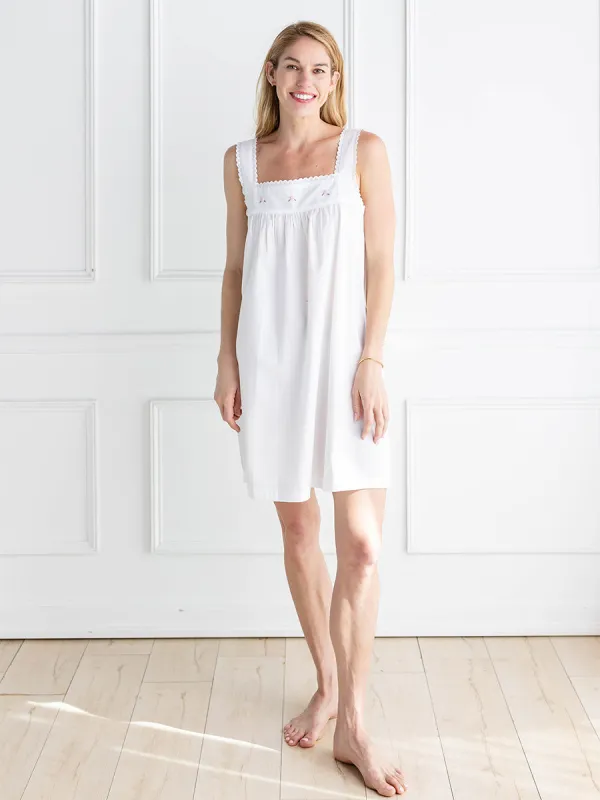 Margot White Cotton Nightgown sold by Jacaranda Living