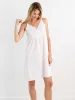 Cara White Cotton Nightgown sold by Jacaranda Living