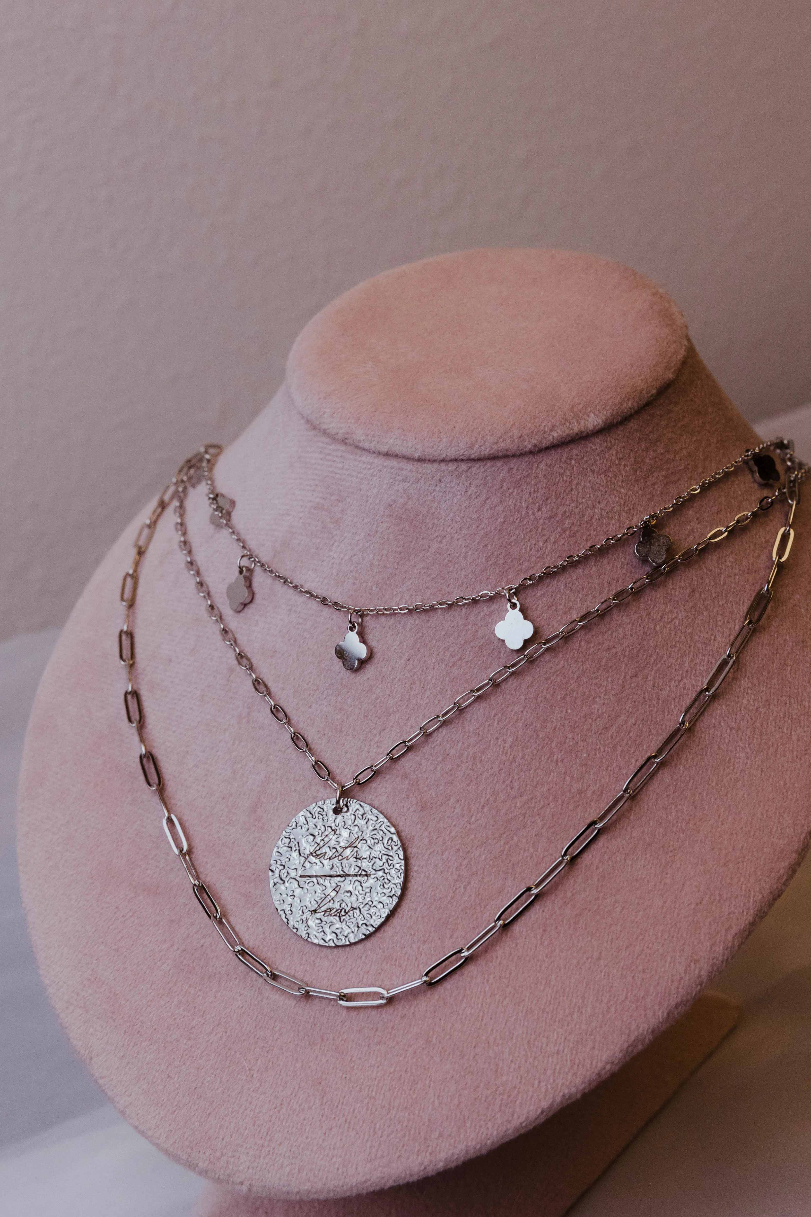 Modern Day Mama Be Bold 316L Stainless Steel Layering Trio sold by KC Chic Designs product image thumbnail 2