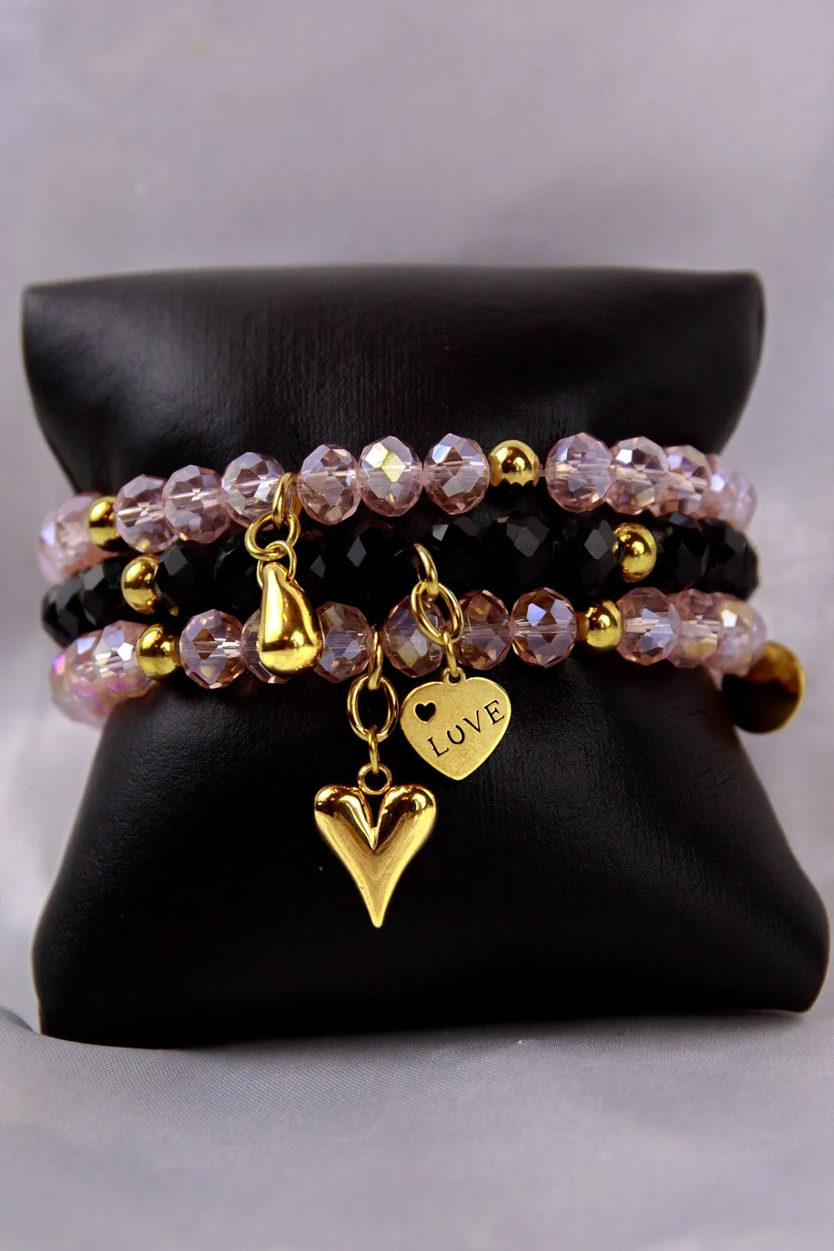 Forever Curious Swarovski Crystal Bracelet Stack sold by KC Chic Designs product image thumbnail 2