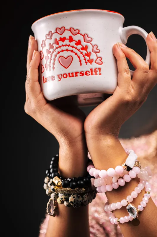 Natural Druzy Stone, Dalmatian Bracelet Stack sold by KC Chic Designs