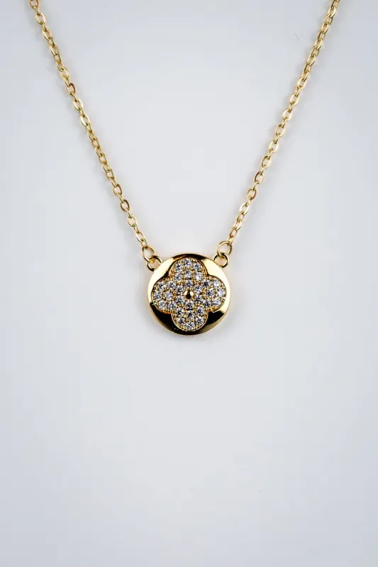 Blossom Up 316L Stainless Steel Necklace sold by KC Chic Designs