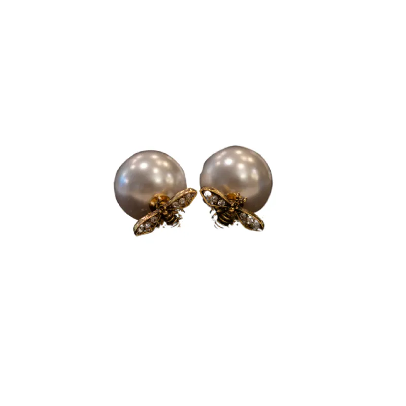 Bellini Pearl Shell Earrings sold by KC Chic Designs