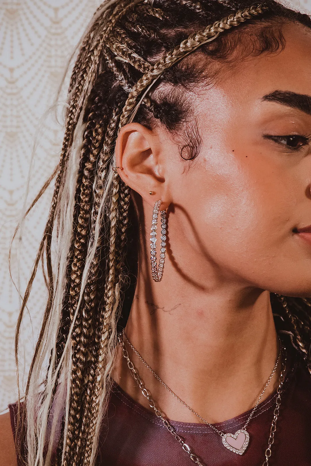 Feelin' Fresh 316L Stainless Steel Hoops sold by KC Chic Designs product image thumbnail 4