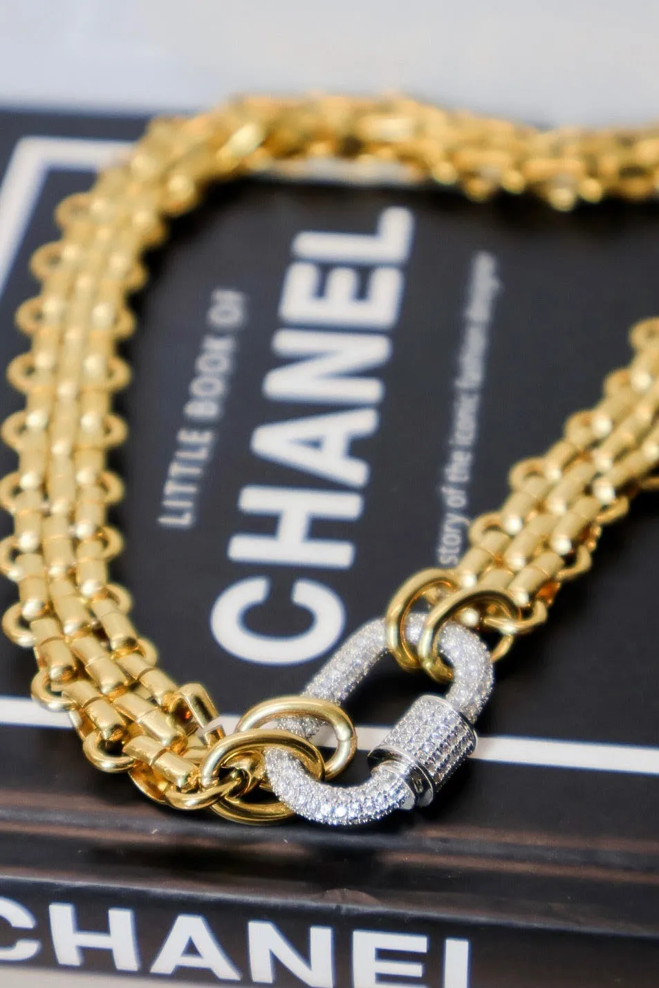 She's Expensive Stainless Steel Necklace sold by KC Chic Designs product image thumbnail 3