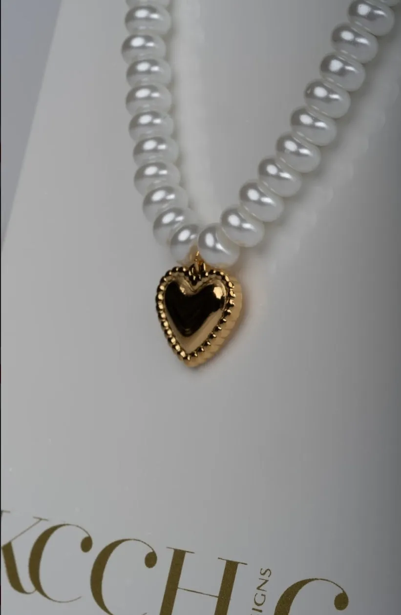 Lemon Drop Martini Necklace sold by KC Chic Designs