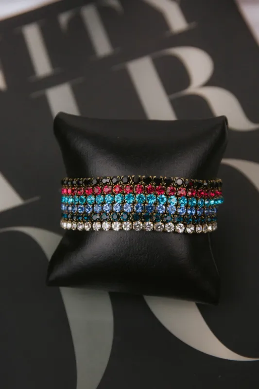 Major Headlines Stainless Steel Bracelet Set sold by KC Chic Designs