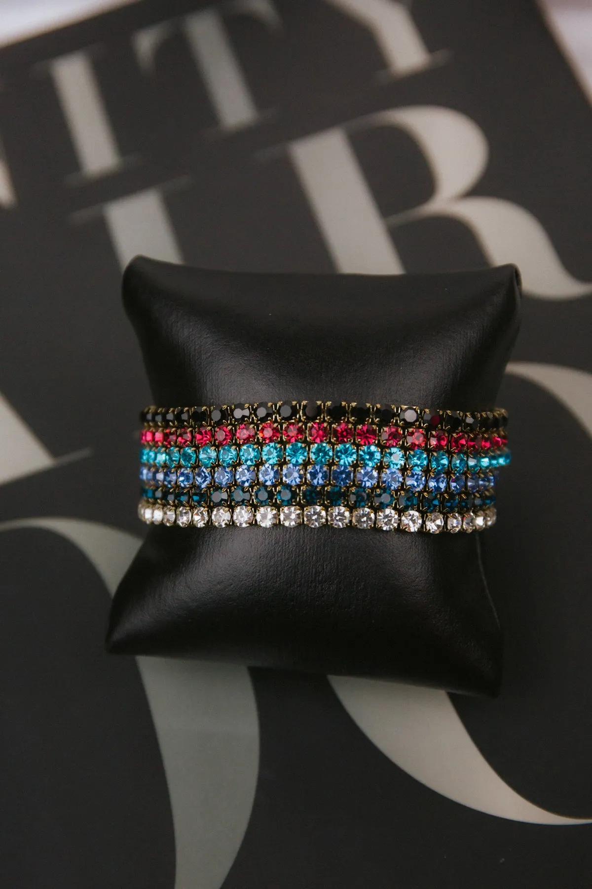 Major Headlines Stainless Steel Bracelet Set sold by KC Chic Designs