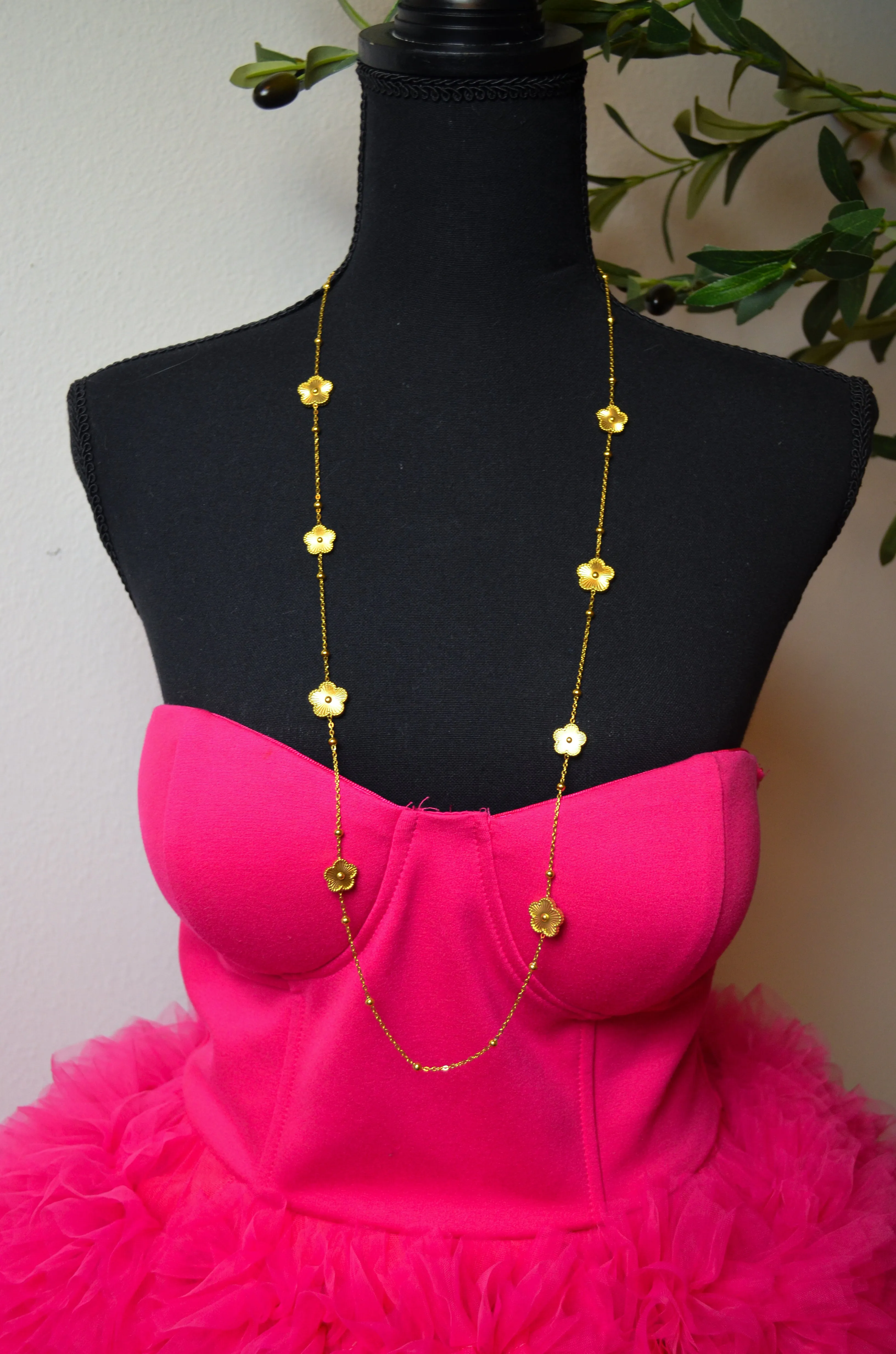 Gilded Love 316L Stainless Steel Necklace sold by KC Chic Designs product image thumbnail 4