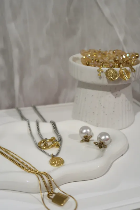 Beaded Bliss/ Earrings,Necklace, and Bracelet Set sold by KC Chic Designs