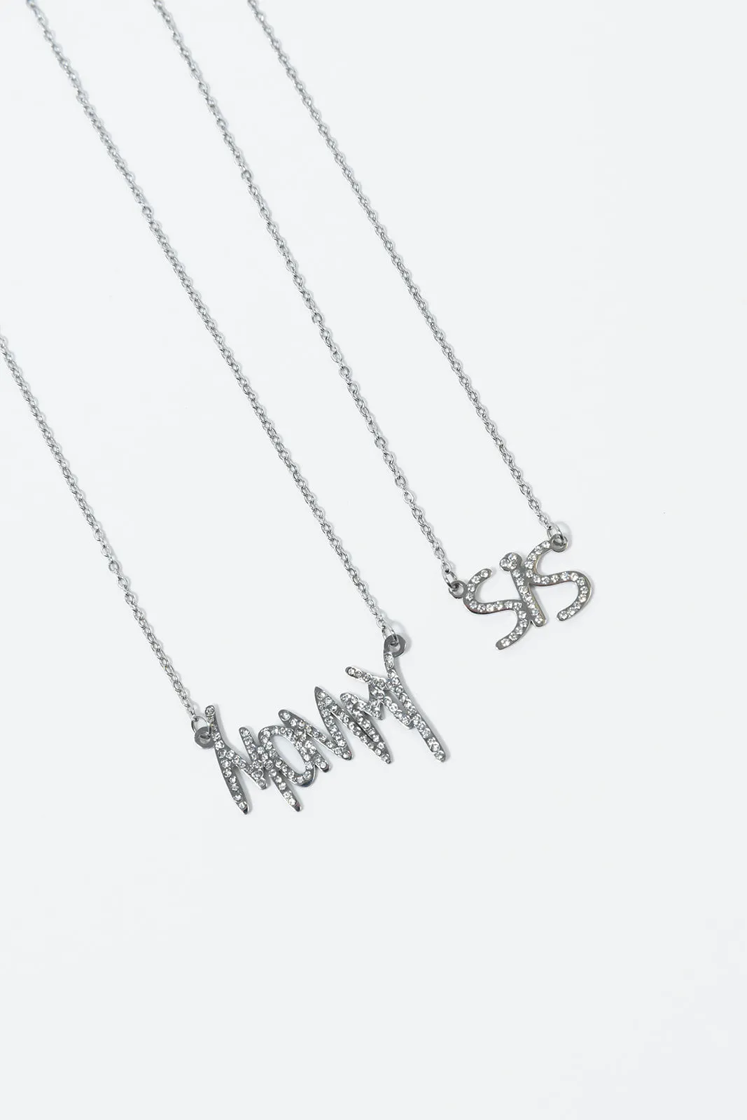 Mommy and Sis Matching Crystal Necklace sold by KC Chic Designs product image thumbnail 2
