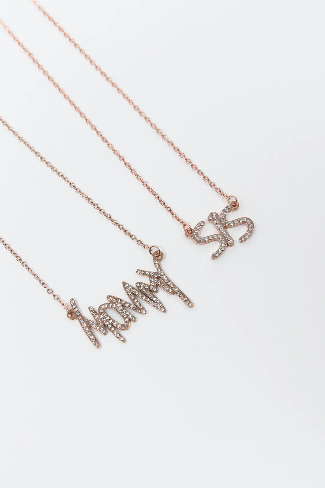 Mommy and Sis Matching Crystal Necklace sold by KC Chic Designs product image thumbnail 3