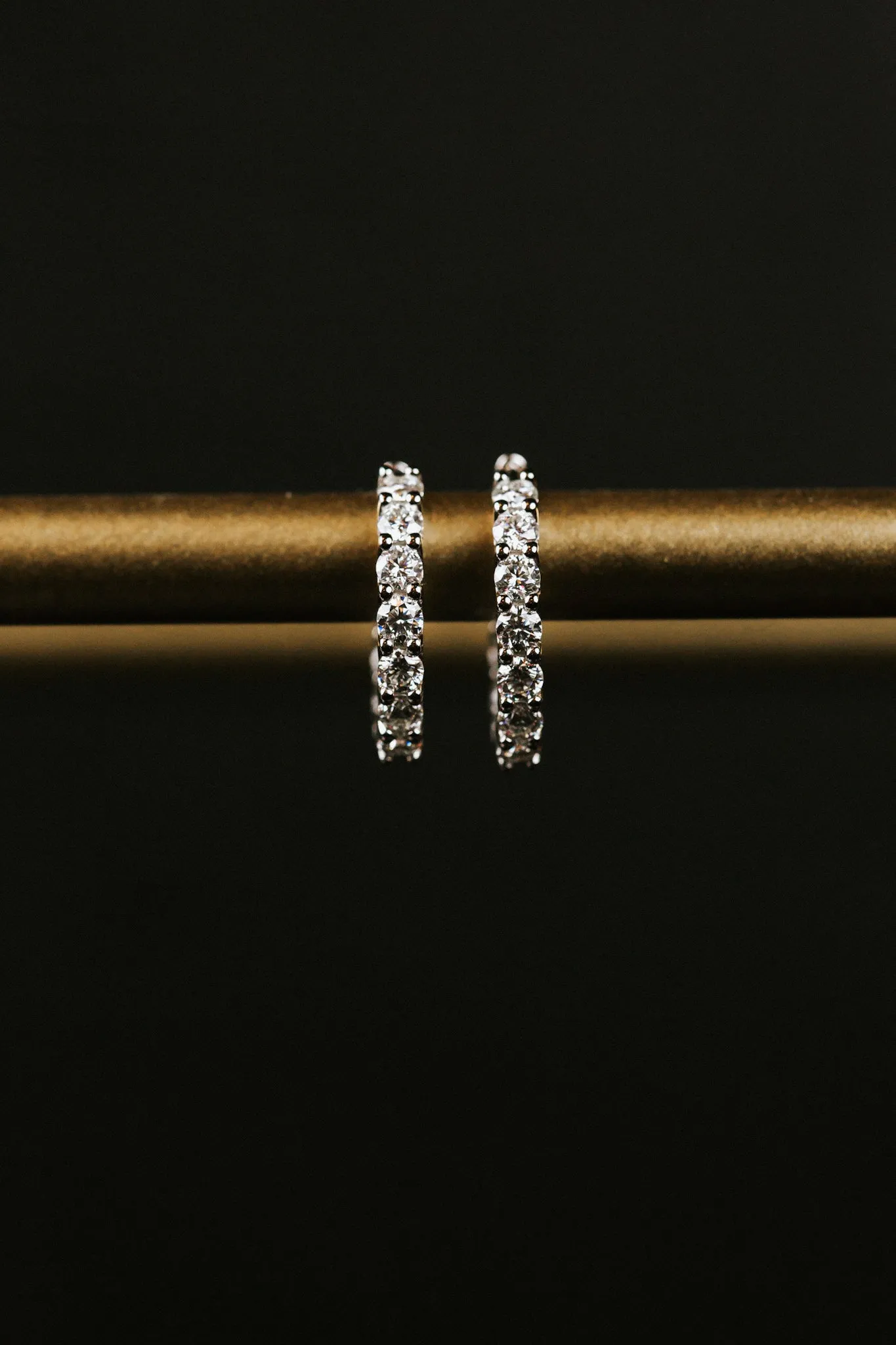 2.6 Carat Moissante Huggies sold by KC Chic Designs