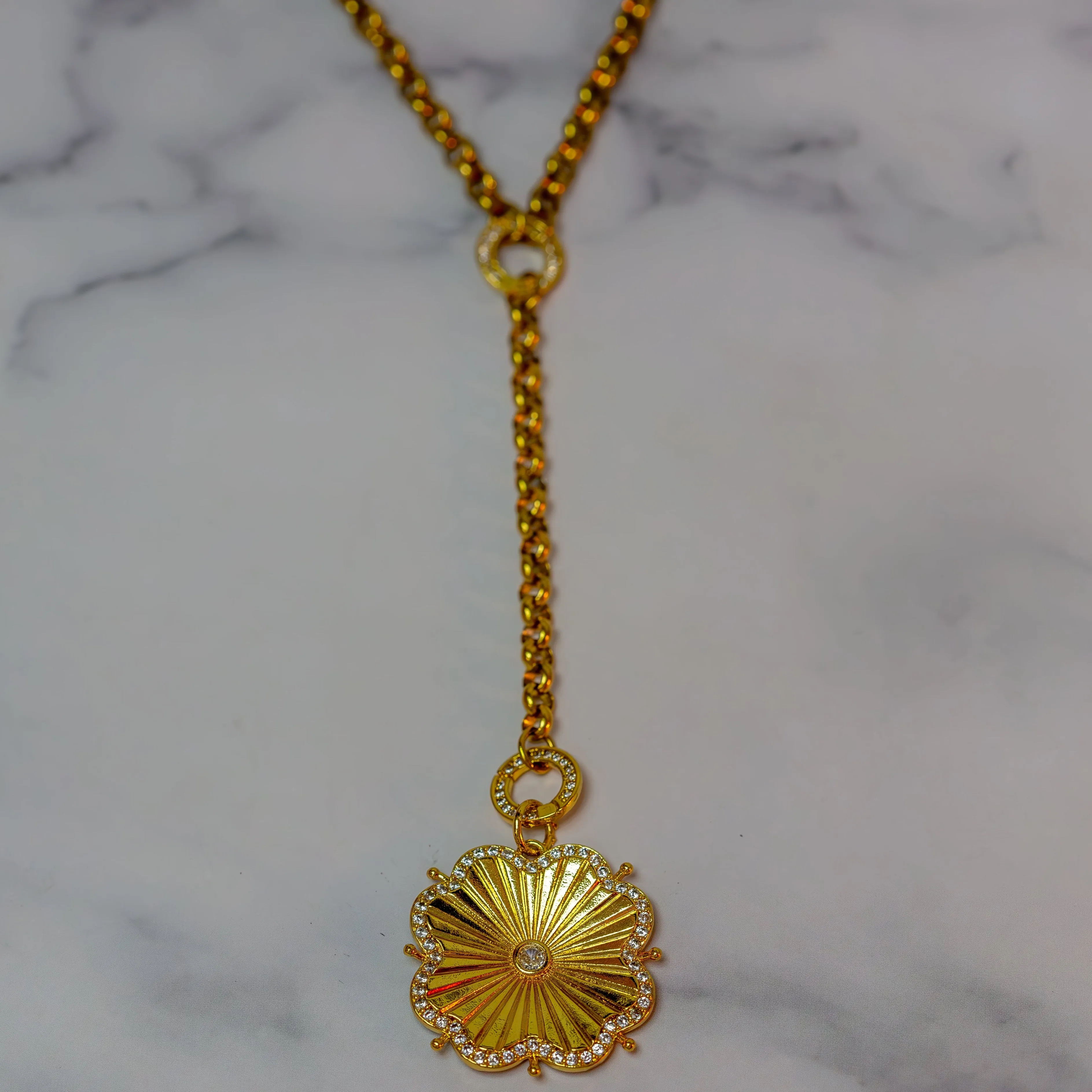 Make A Statement 316L Stainless Steel Necklace sold by KC Chic Designs product image thumbnail 3