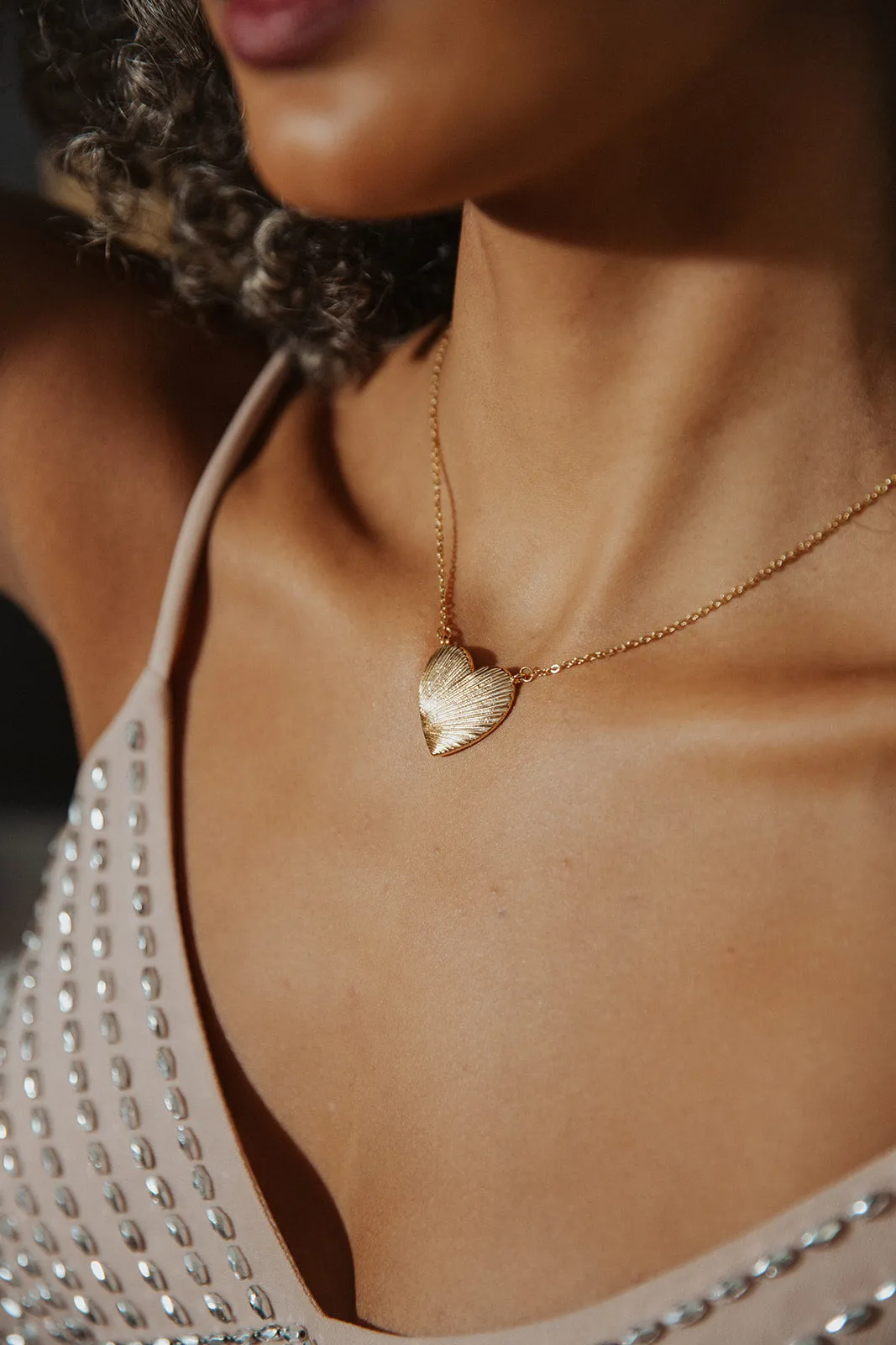 Emma’s Heart Necklace sold by KC Chic Designs