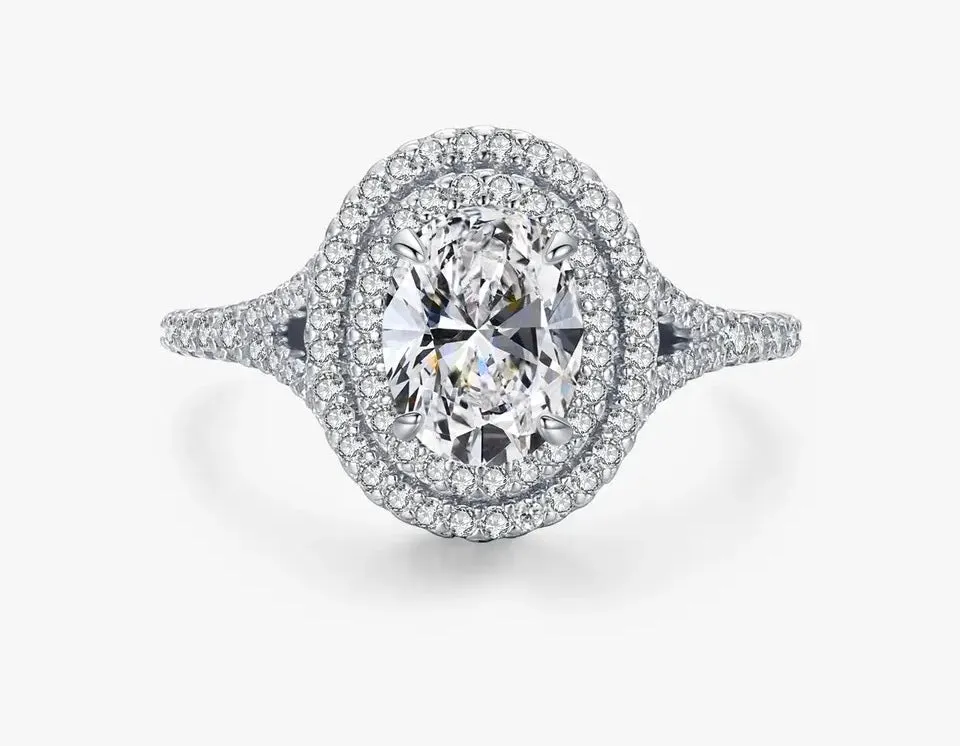 Divine Sterling Silver Crystal Ring sold by KC Chic Designs