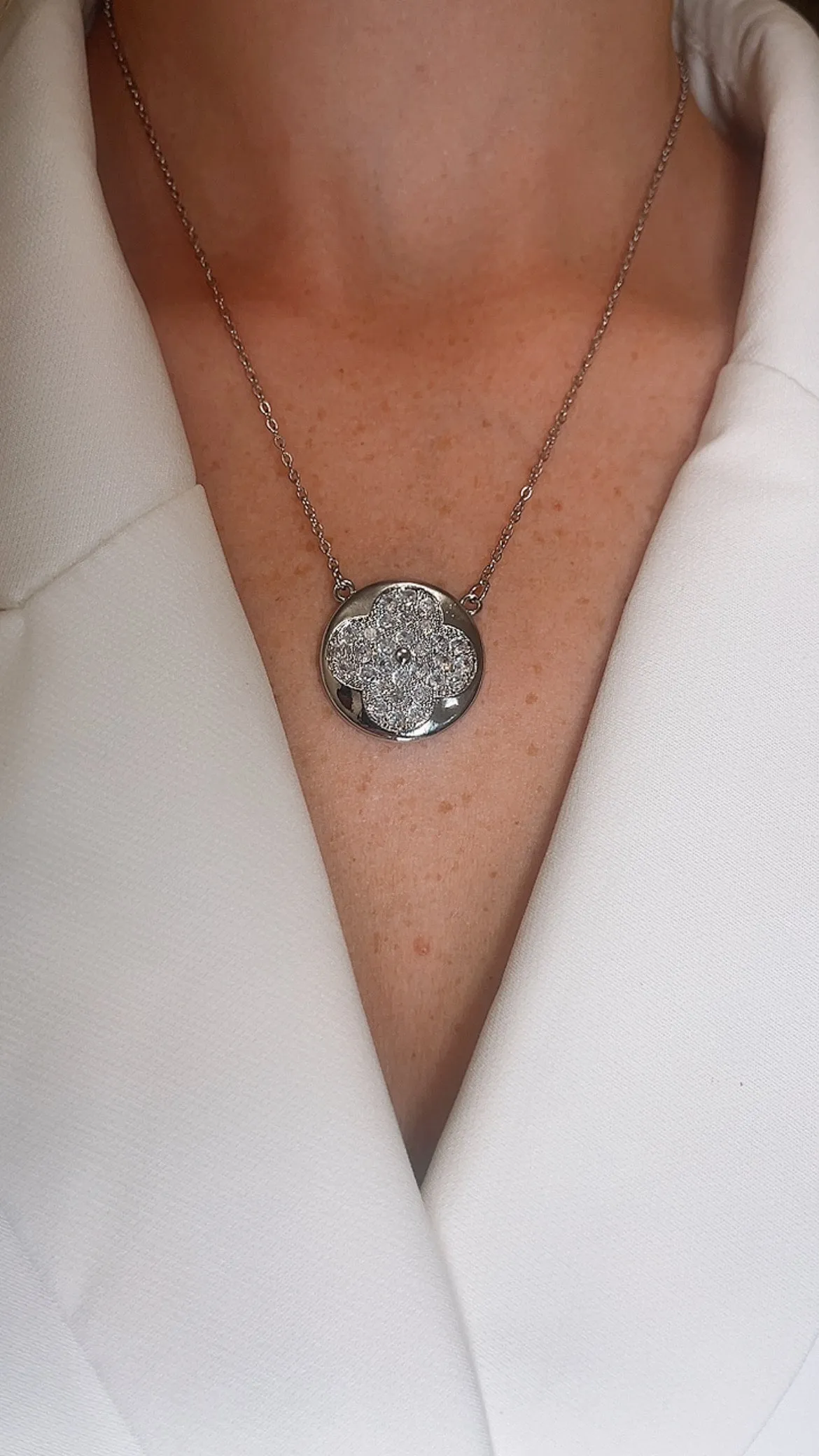 Blossom Up 2.0 316L Stainless Steel Necklace sold by KC Chic Designs product image thumbnail 2