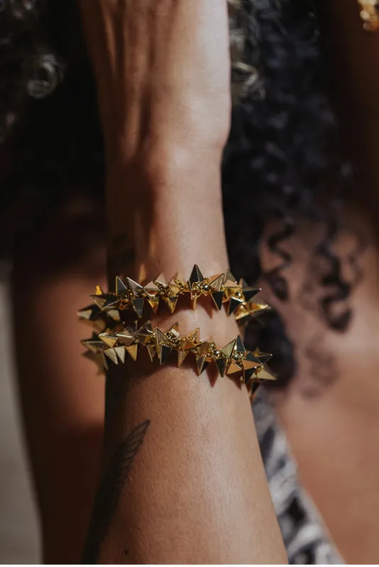 Jazzy 316L Stainless Steel Bracelet Duos sold by KC Chic Designs