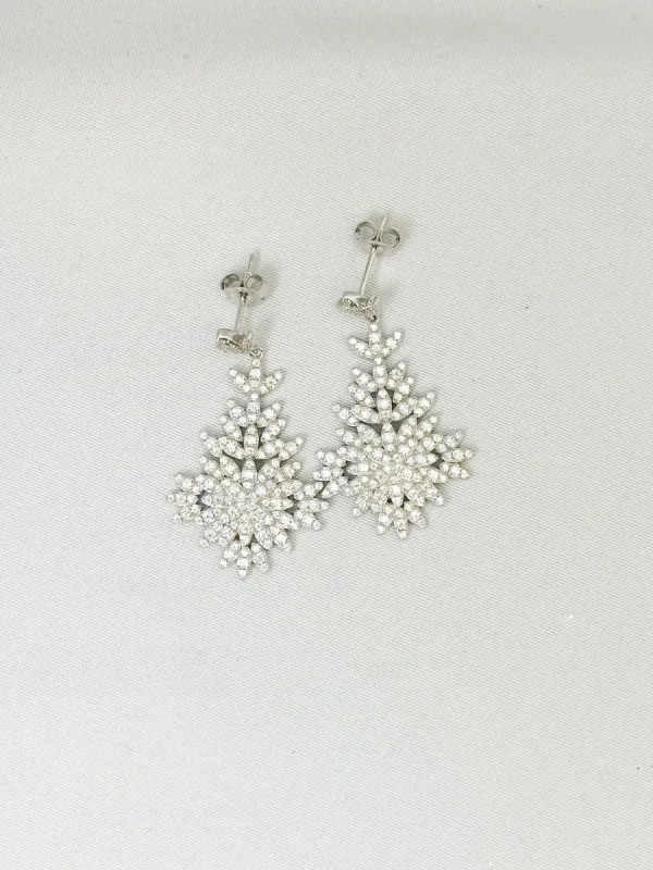 Moissanite Sparkle Earrings sold by KC Chic Designs