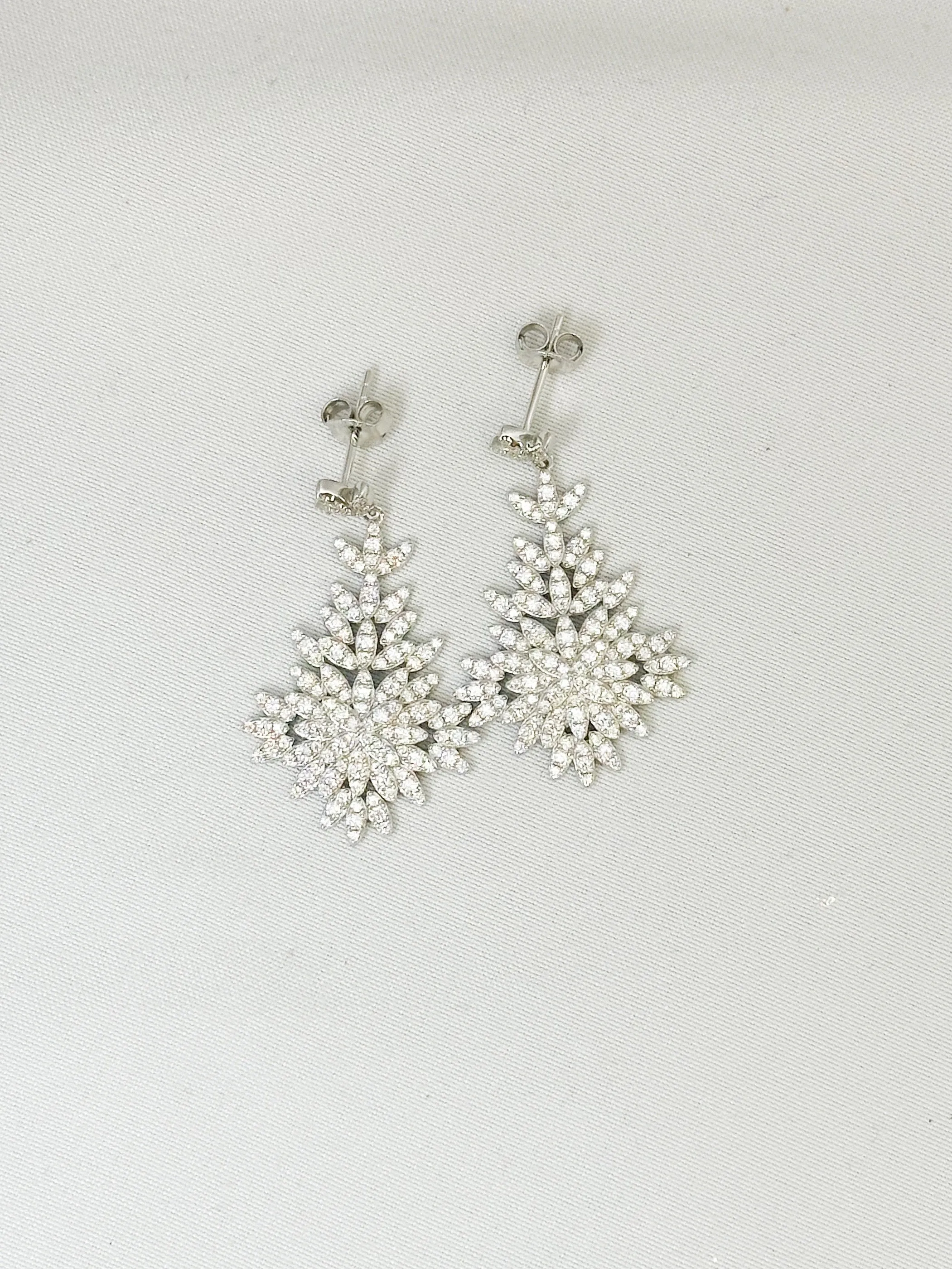 Moissanite Sparkle Earrings sold by KC Chic Designs