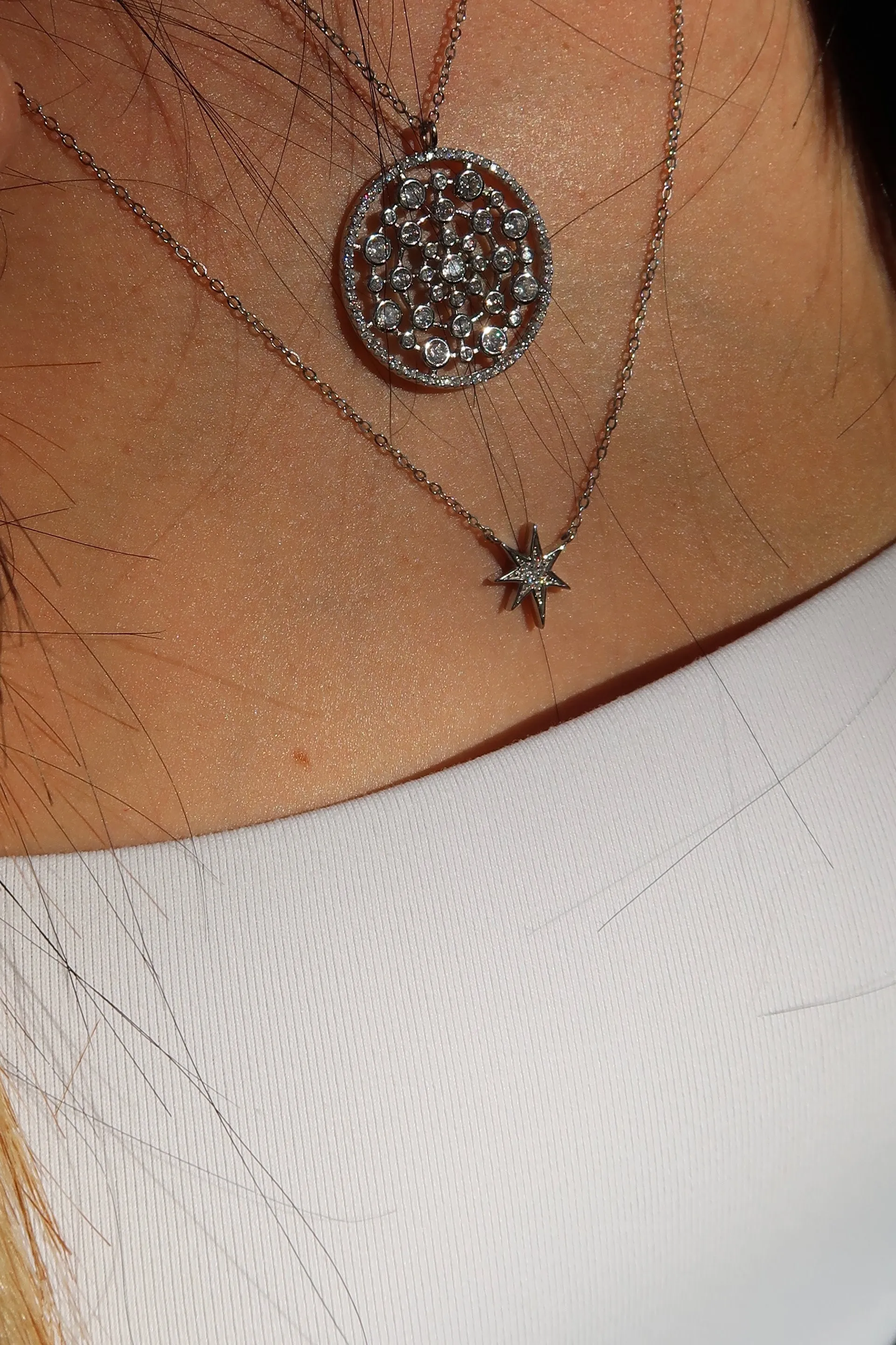 Double Shot .925 Sterling Silver Necklace Duo sold by KC Chic Designs product image thumbnail 5