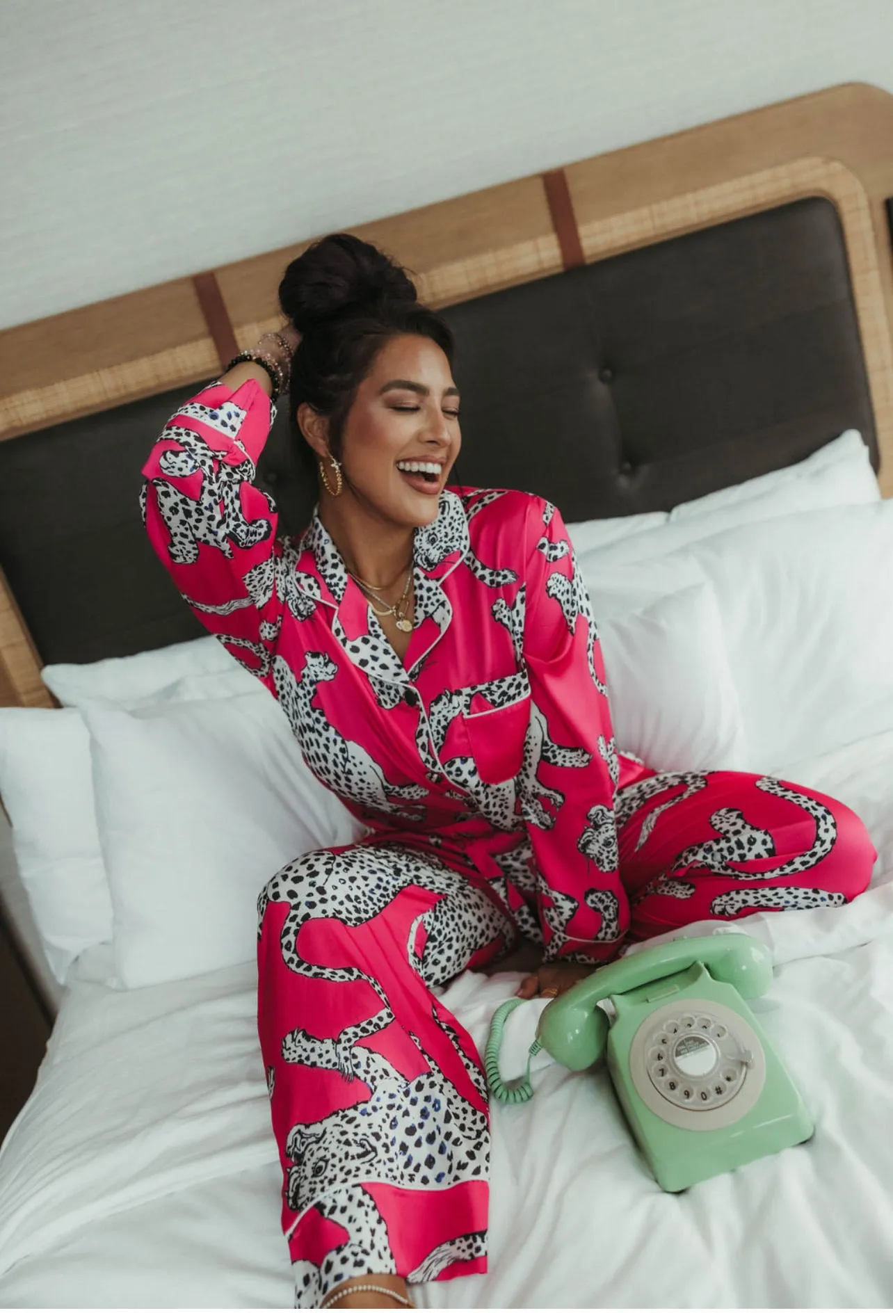 Pink Luxury Pajamas sold by KC Chic Designs product image thumbnail 2