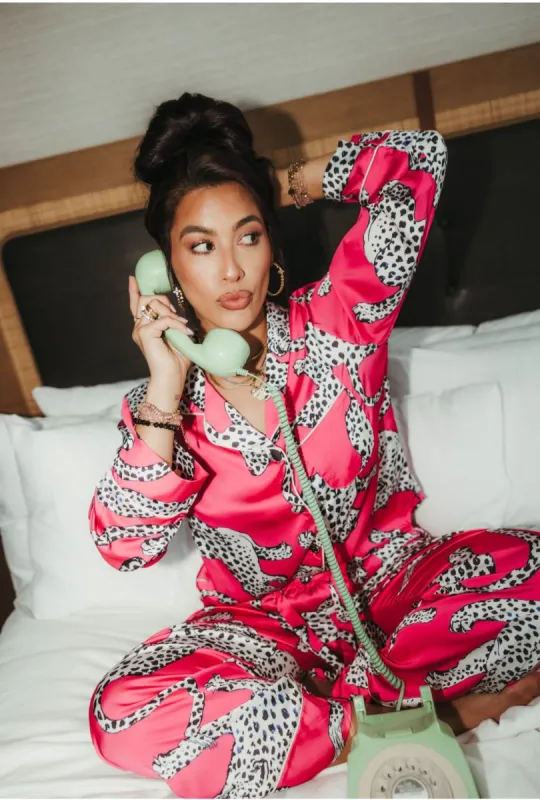 Pink Luxury Pajamas sold by KC Chic Designs