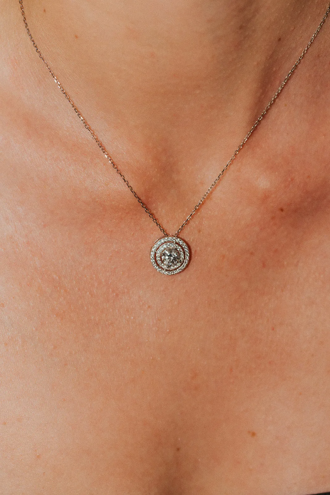 Princess Royal Moissanite Necklace sold by KC Chic Designs