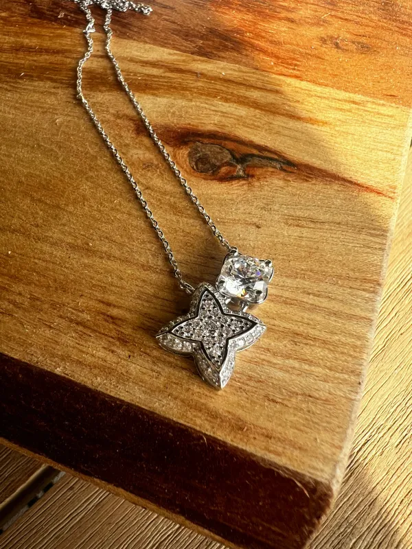 Milano Necklace .925 Sterling Silver Necklace sold by KC Chic Designs
