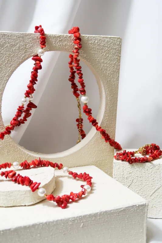 Sunset Coral 316L Stainless Steel sold by KC Chic Designs