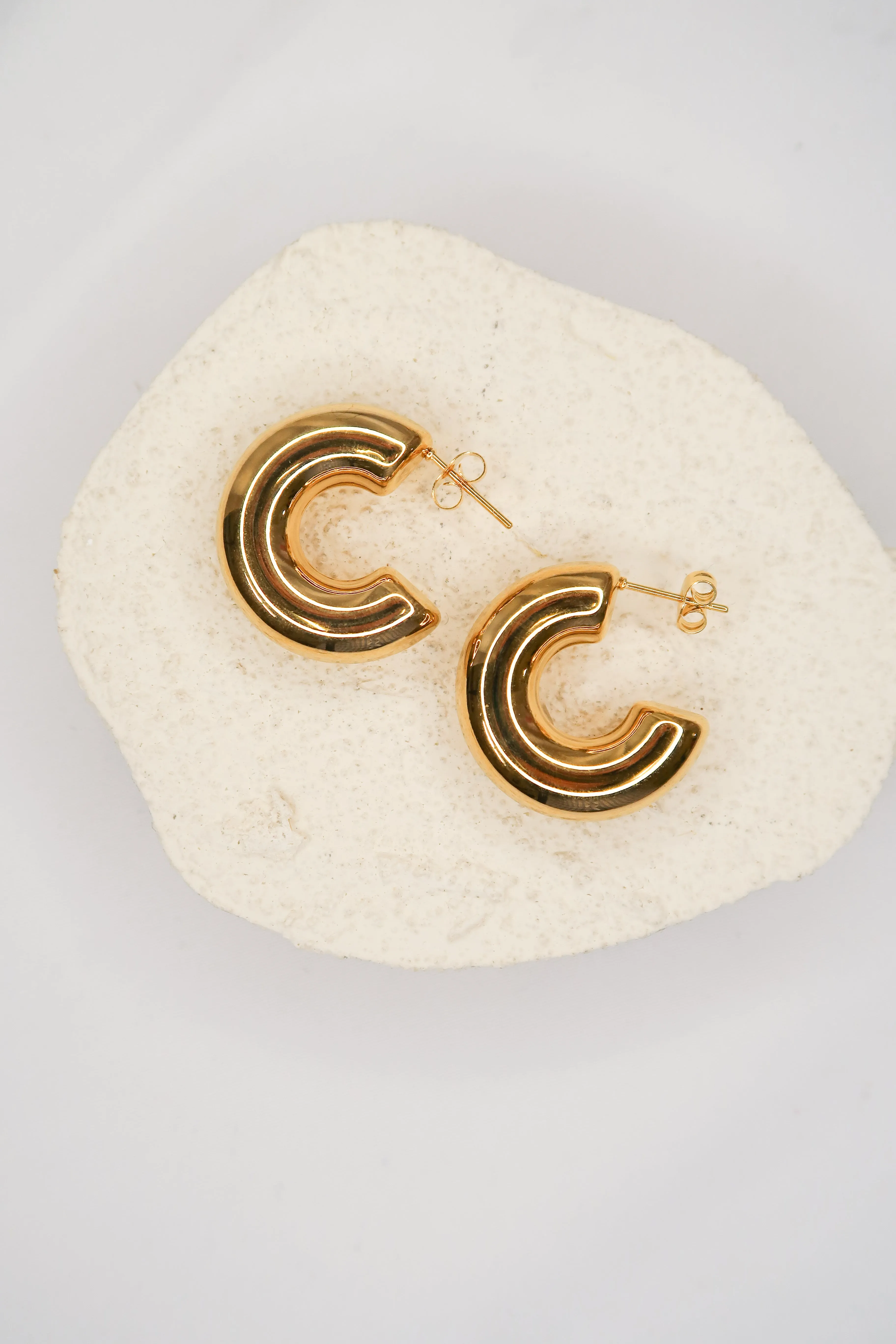 Modern Day Momma 316L Stainless Steel Hoops sold by KC Chic Designs product image thumbnail 4