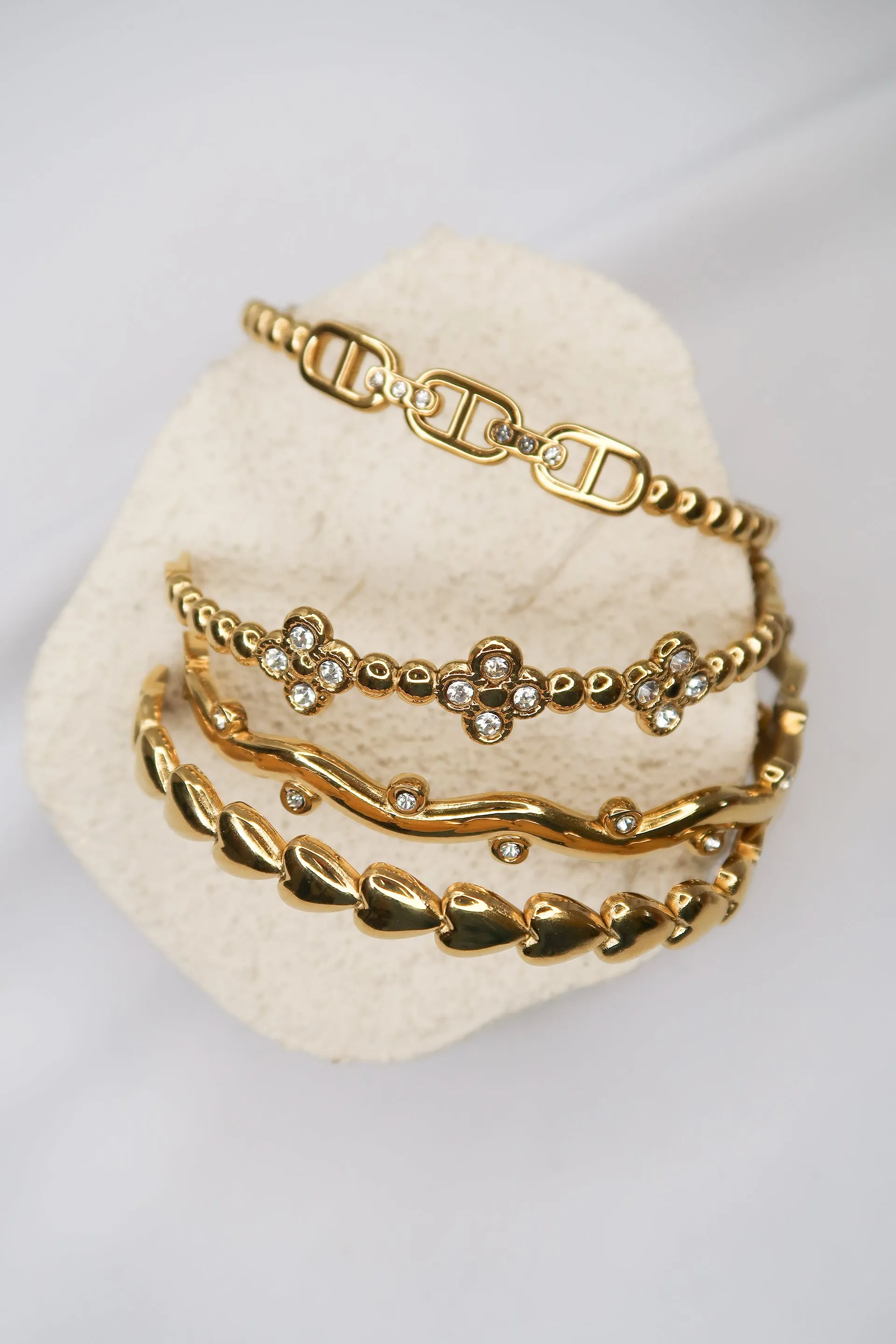 Elevate Bangle 316L Stainless Steel Collection sold by KC Chic Designs product image thumbnail 5