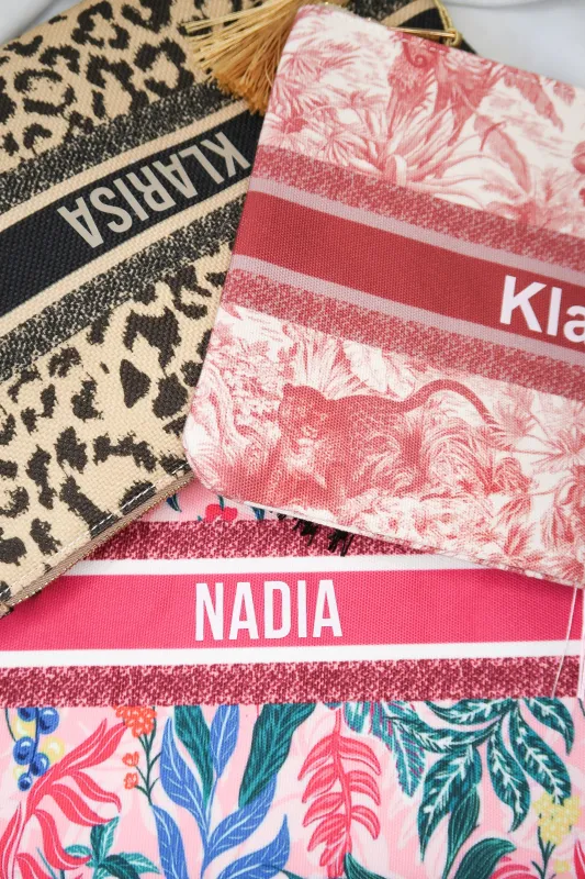 Trendsetter Personalized  Pouch sold by KC Chic Designs