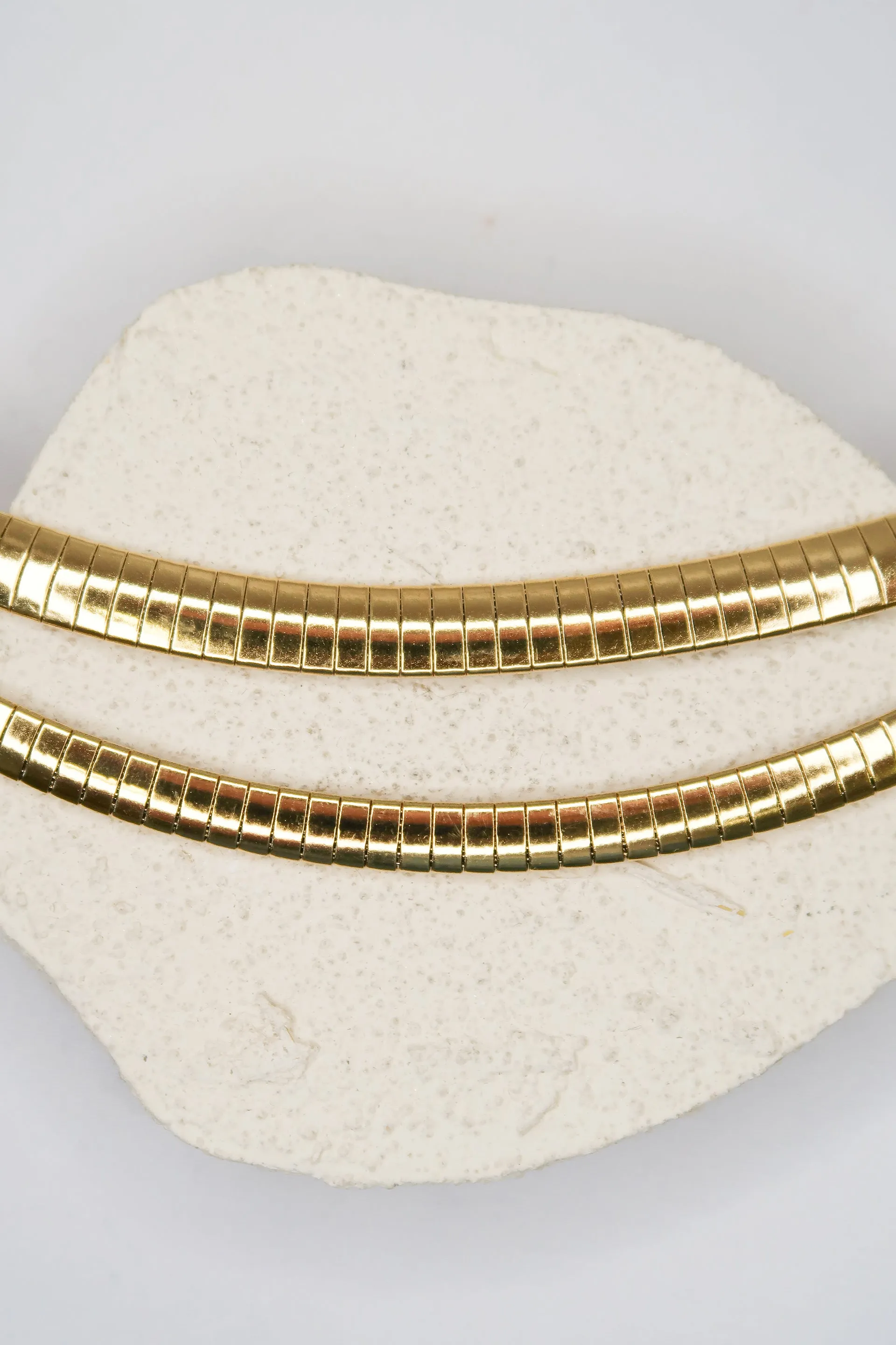 Bellissima Omega 316L Stainless Steel Necklace sold by KC Chic Designs