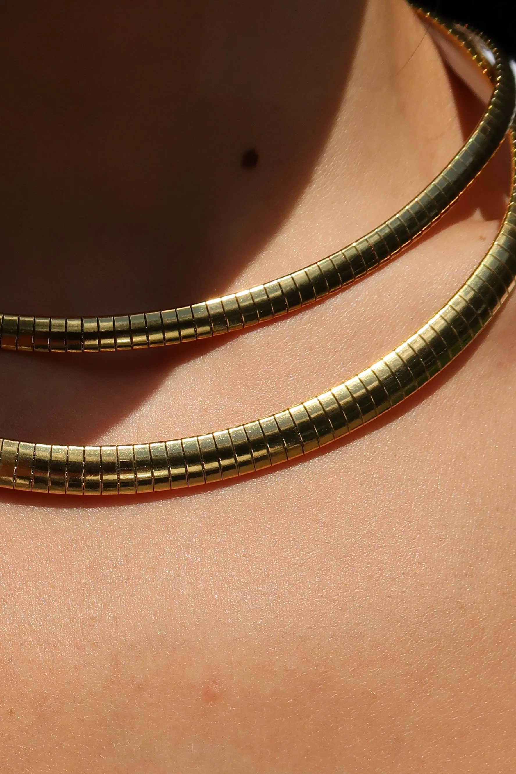 Bellissima Omega 316L Stainless Steel Necklace sold by KC Chic Designs product image thumbnail 2