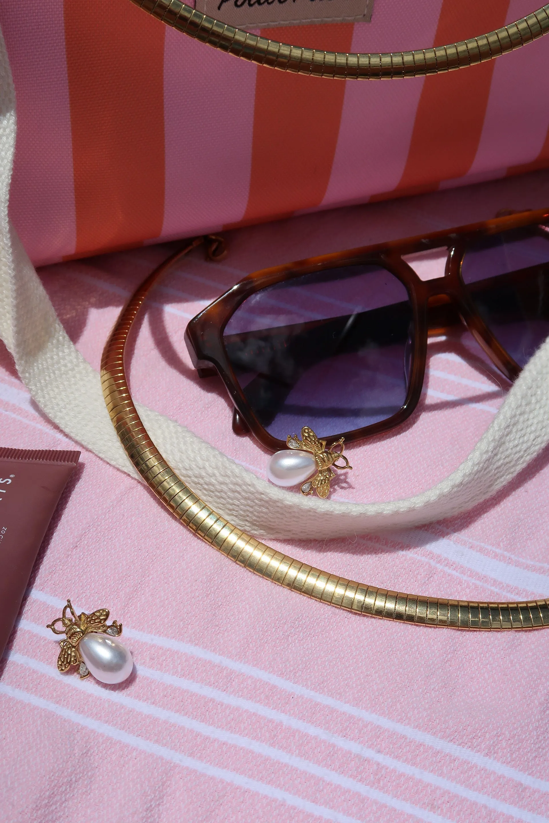 Bellissima Omega 316L Stainless Steel Necklace sold by KC Chic Designs product image thumbnail 3