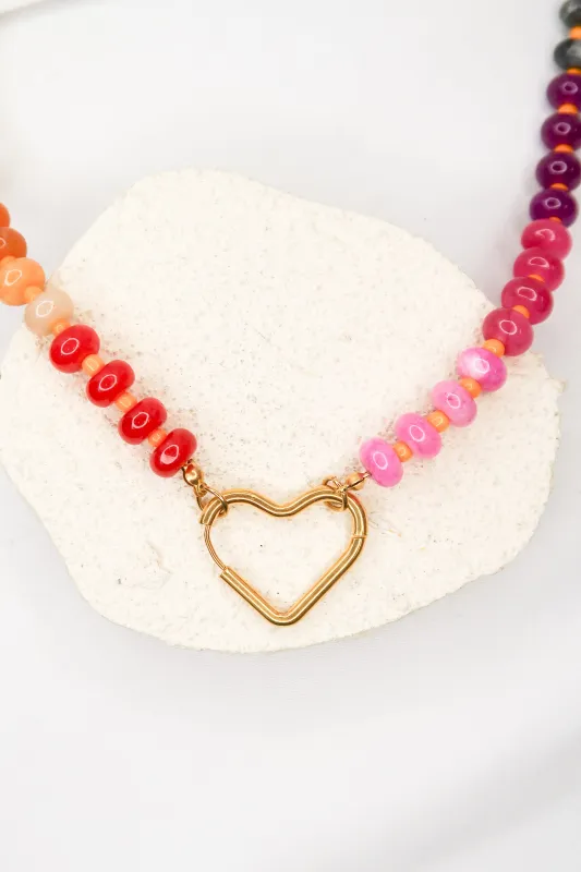 Maui But Make It Colombian Natural Stone Necklace sold by KC Chic Designs