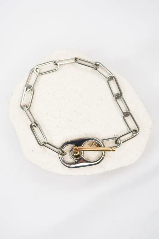 SodaPop Two-Toned 316L Stainless Steel Bracelet sold by KC Chic Designs