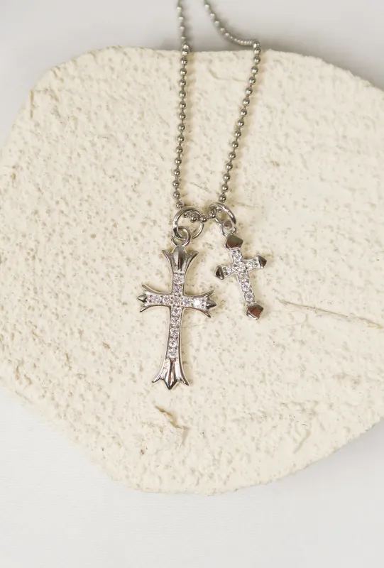Double Grace .925 Sterling Silver Necklace FREE MAGNET CLASP sold by KC Chic Designs
