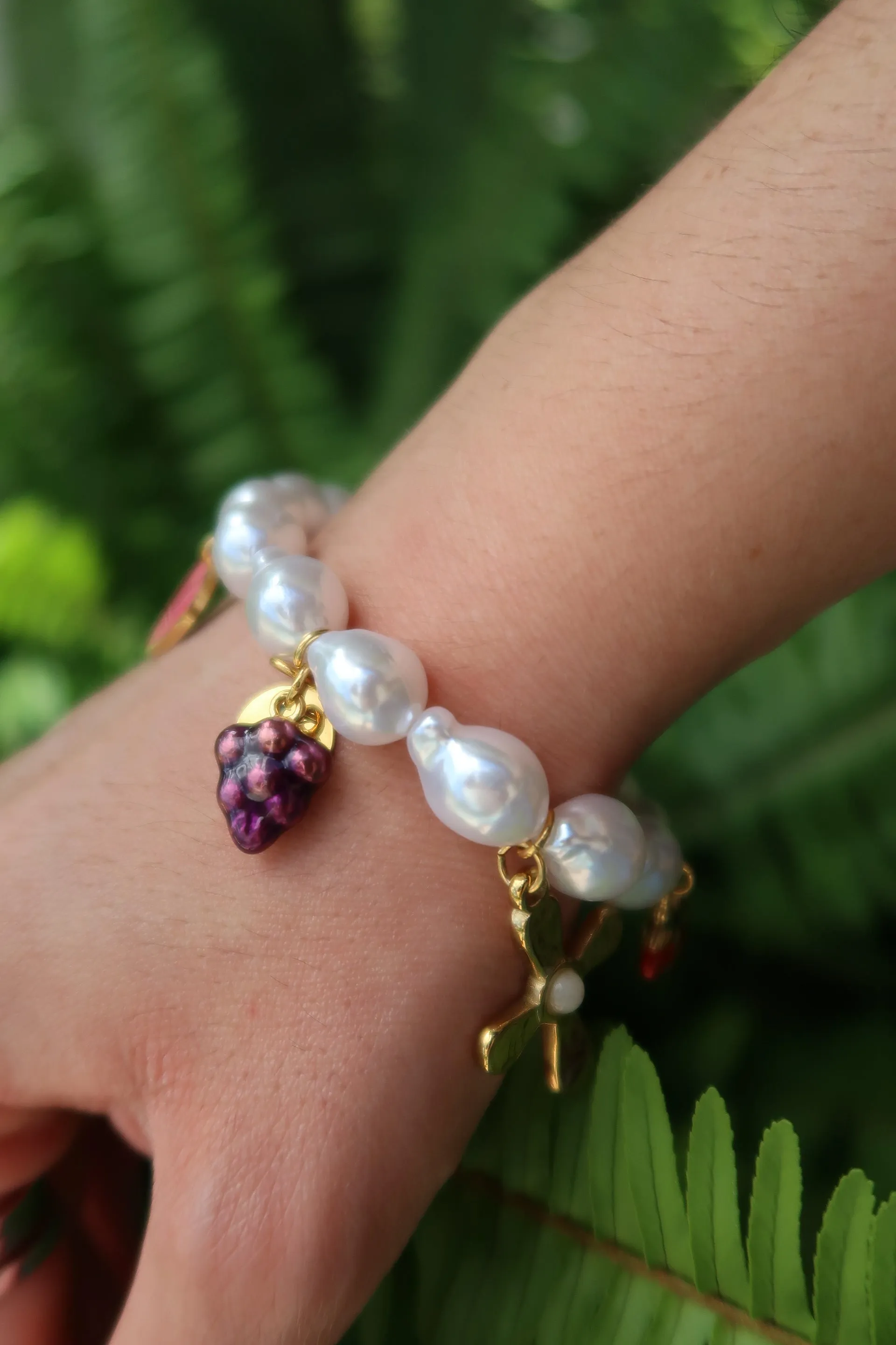 Fun n’ Flirty Charm Necklace & Charm Bracelet Duo sold by KC Chic Designs product image thumbnail 5