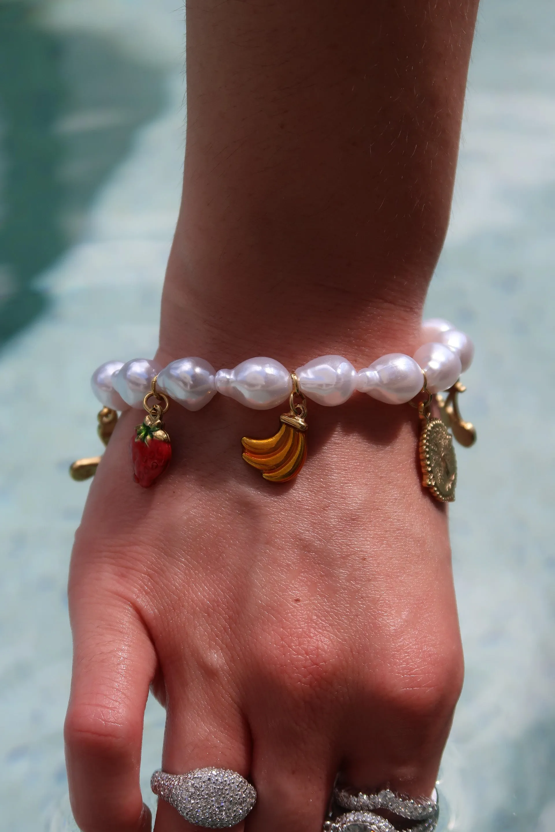 Fun n’ Flirty Charm Necklace & Charm Bracelet Duo sold by KC Chic Designs product image thumbnail 4