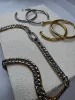 Mixed Metals Hoops And Necklace Trio sold by KC Chic Designs