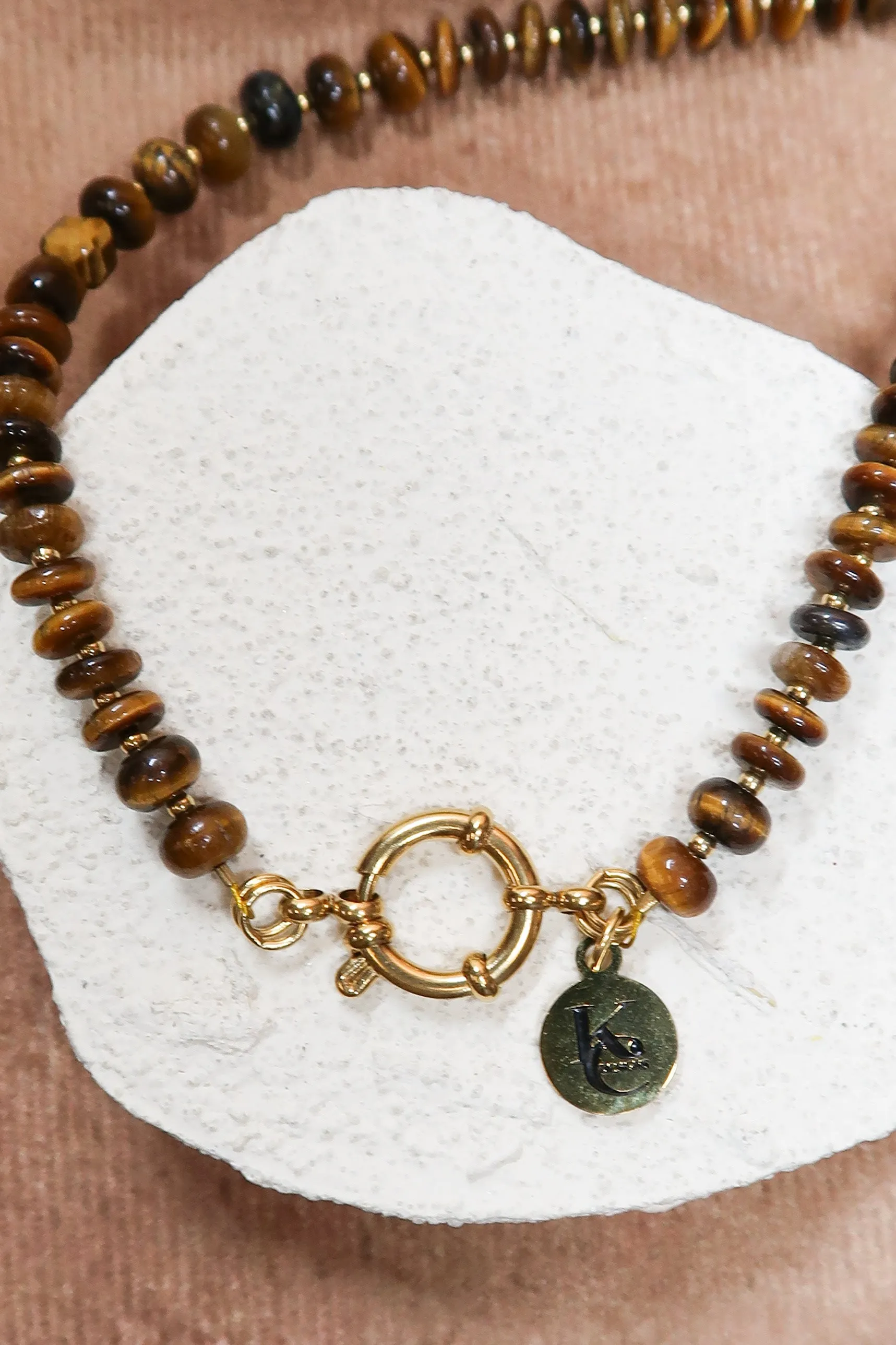 Genius Natural Stone Necklace sold by KC Chic Designs product image thumbnail 3