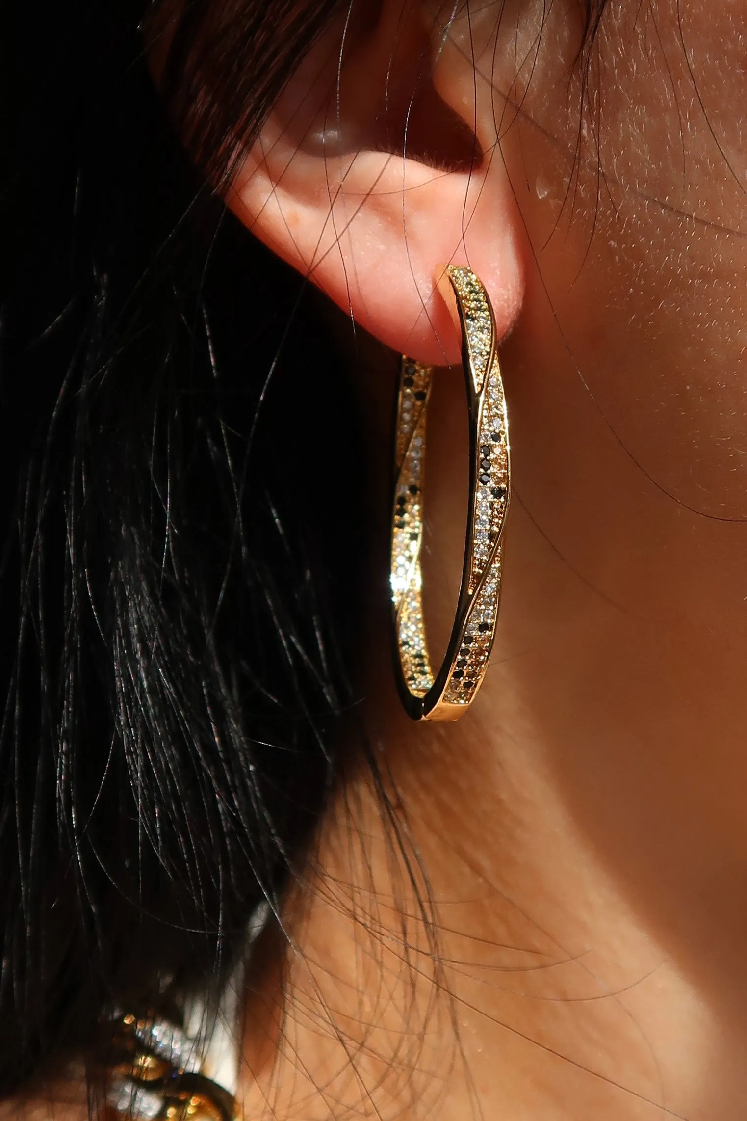 Femme Fatale Siren Leopard 316L Stainless Steel Earrings sold by KC Chic Designs product image thumbnail 2