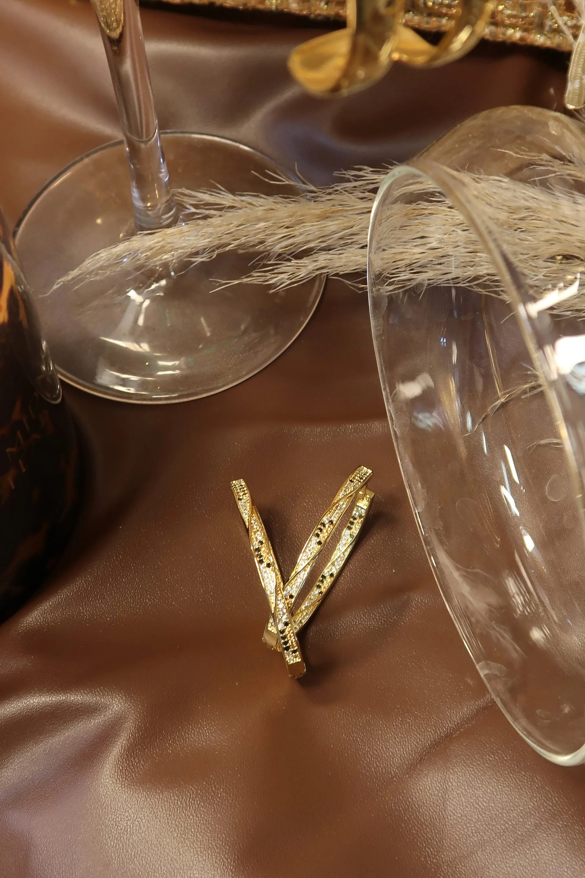 Femme Fatale Siren Leopard 316L Stainless Steel Earrings sold by KC Chic Designs product image thumbnail 4