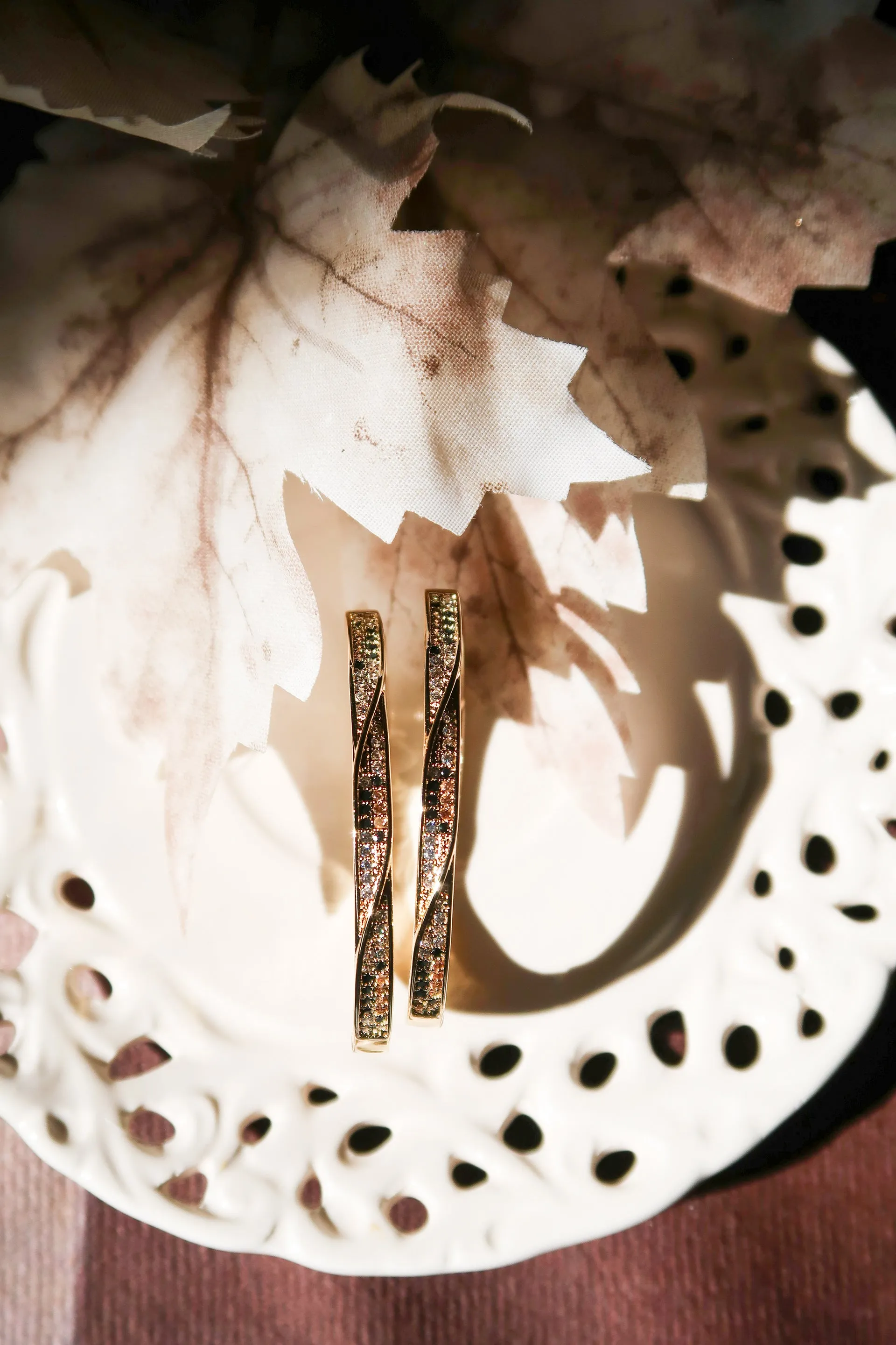 Femme Fatale Siren Leopard 316L Stainless Steel Earrings sold by KC Chic Designs product image thumbnail 5